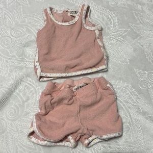 Infant 0-3 month matching set